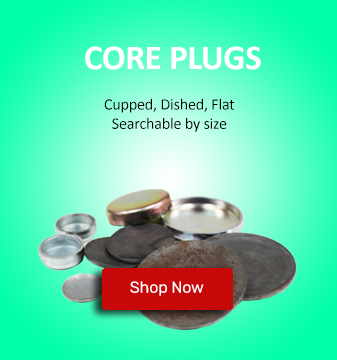 Tractor Engine Core Plugs, Welch Plugs by size!